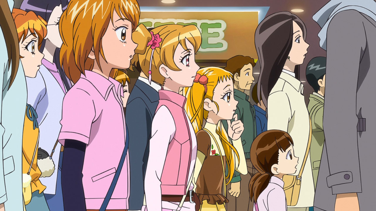 Кадры из Хорошенькое лекарство: Достигни будущего. Радужный цветок, соединяющий миры! (2011)