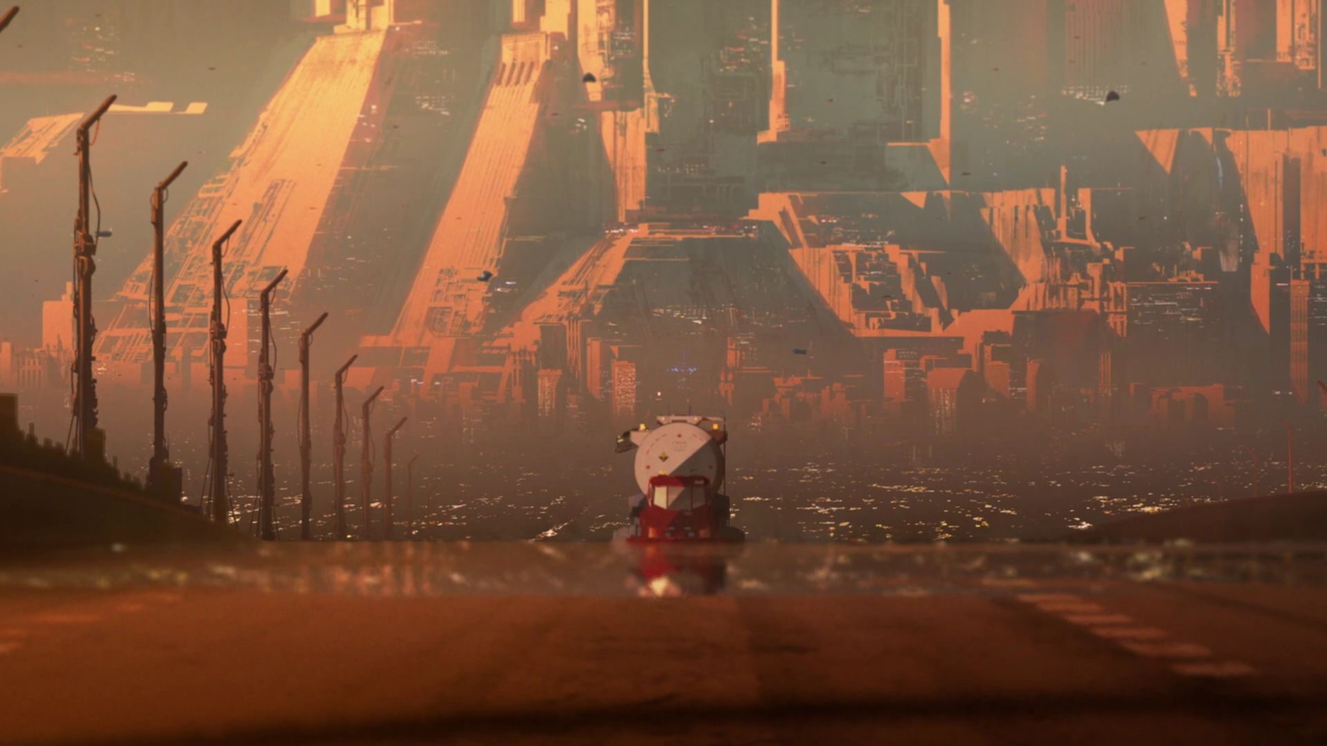 Кадры из Бегущий по лезвию: Блэкаут 2022 (2017)