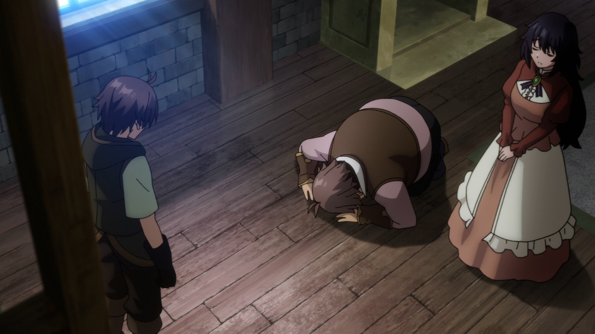 Кадры из Сильнейший герой, обученный в тайном подземелье (2021)