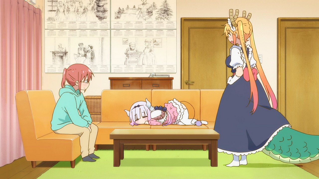 Кадры из Кобаяси и её горничная-дракон. Юбилейные серии (2021)