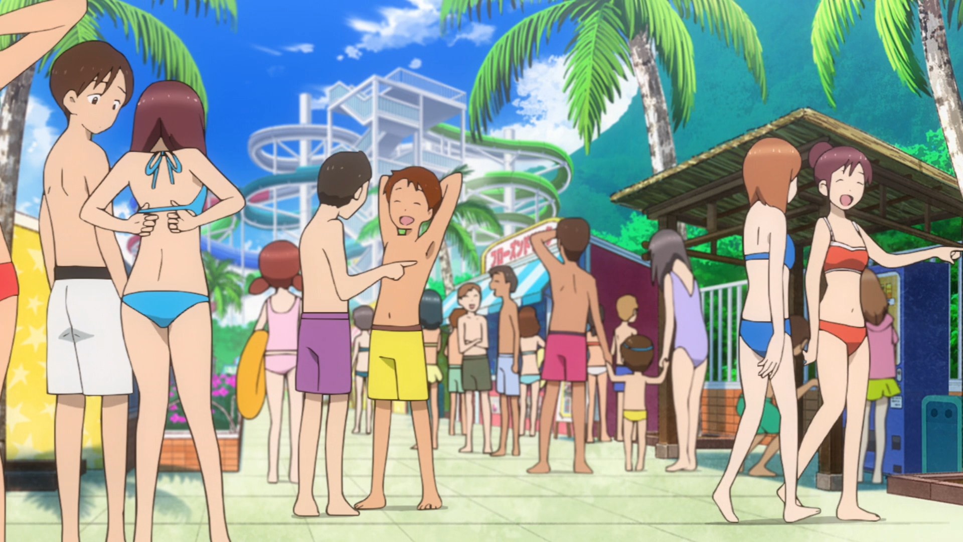 Кадры из Озорная Такаги: Водные горки (2018)