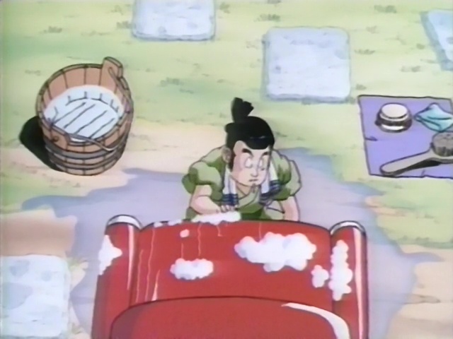 Кадры из Достопочтенный Кэнносукэ (1990)