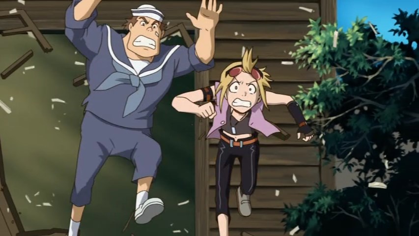 Кадры из Синева океана (2005)