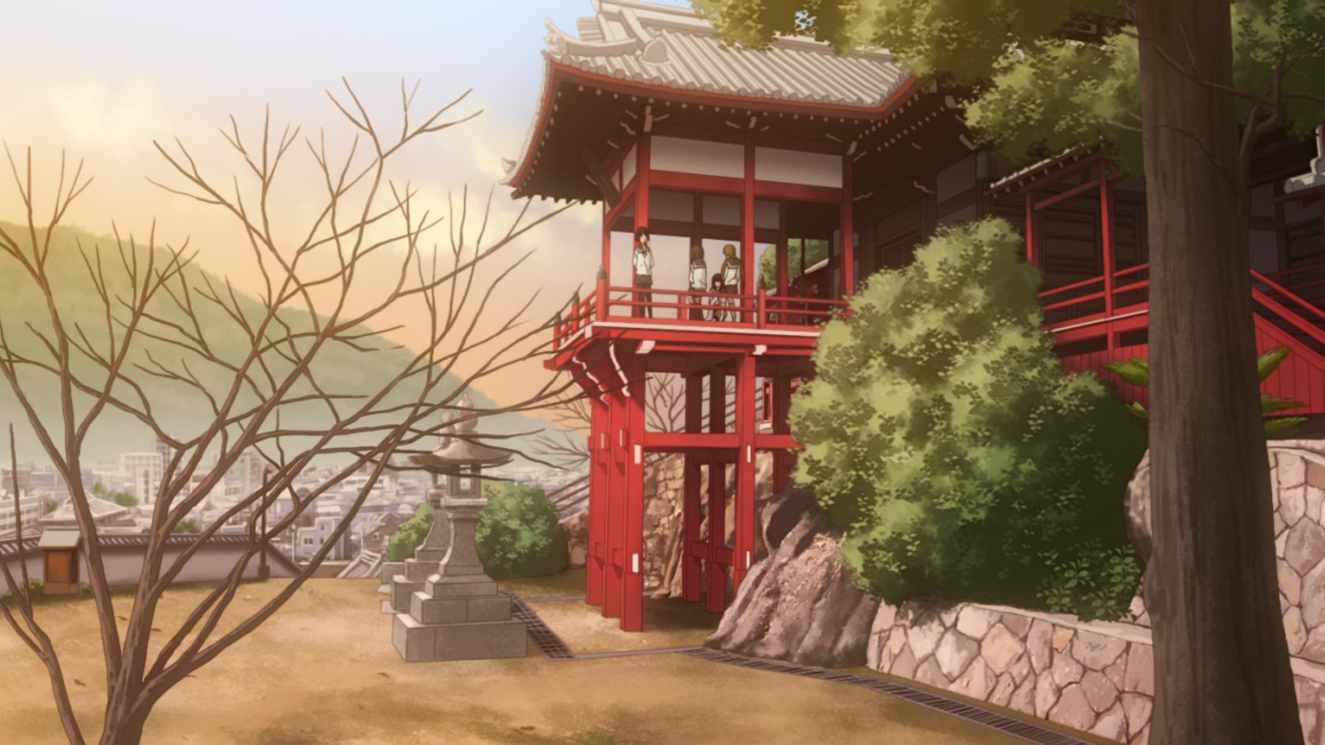 Кадры из Тамаюри: Фотография с выпускного, фильм четвёртый. Завтрашний день (2016)