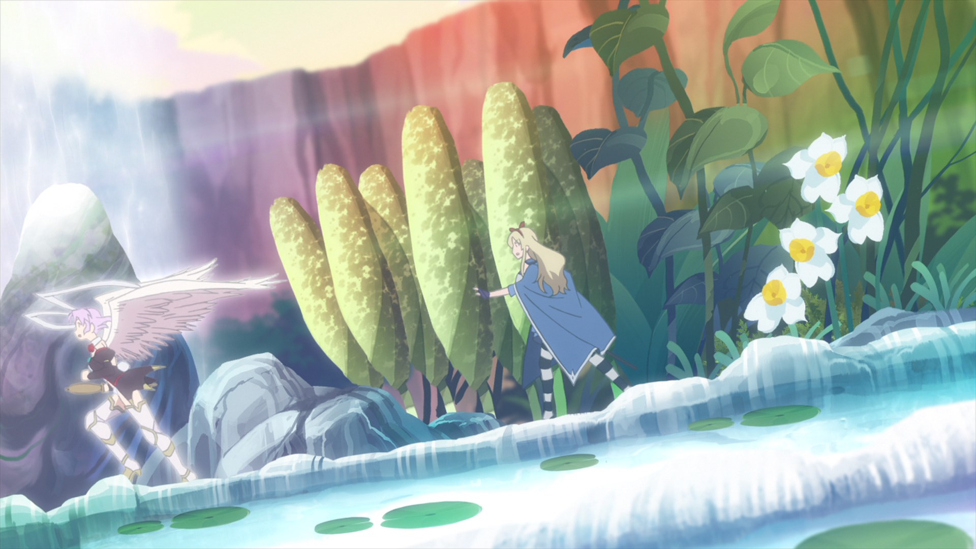 Кадры из Клинок Королевы: Гримуар (2016)