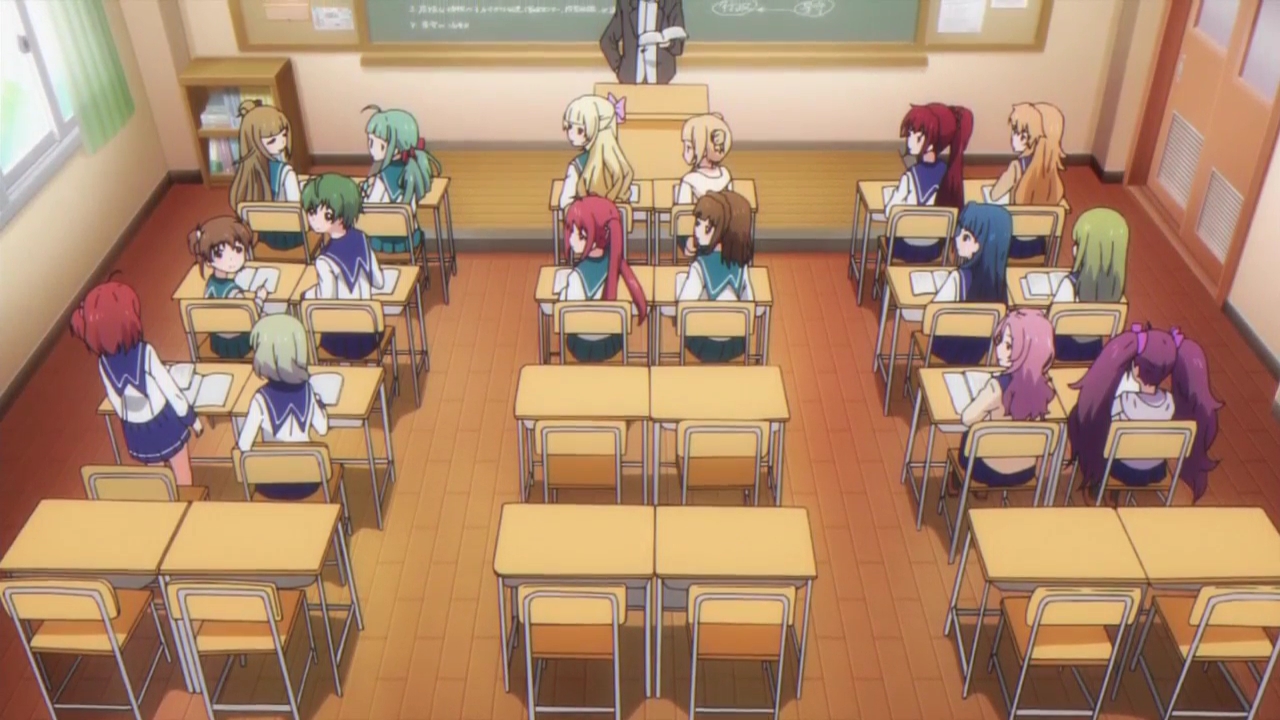 Кадры из Боевая старшая школа для девочек (2017)