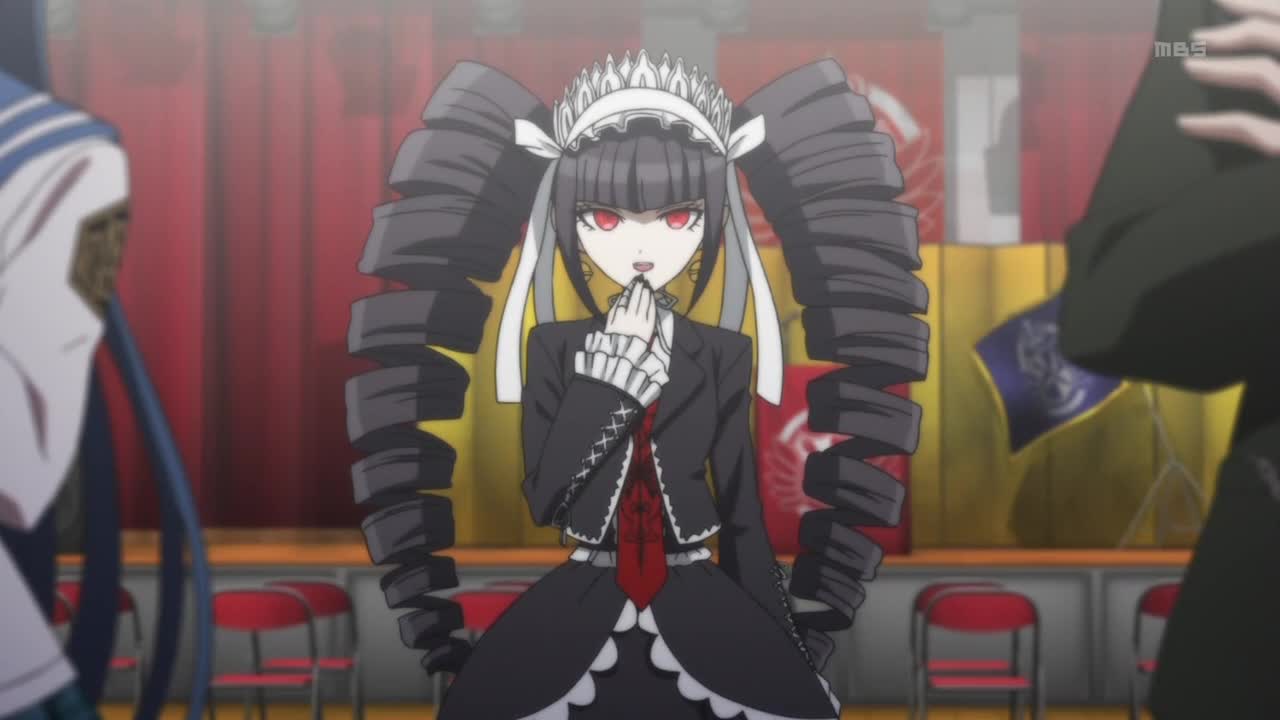 Кадры из Данганронпа: Школа надежды и безнадёжные школьники (2013)