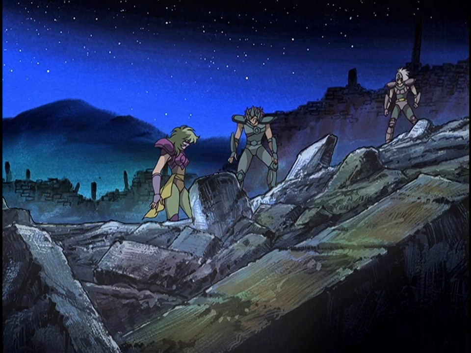 Кадры из Рыцари Зодиака: Глава Аида. Убежище (2002)