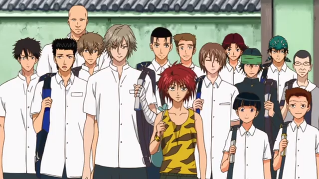 Кадры из Принц тенниса: Другая история. Сообщения из прошлого и будущего (2009)