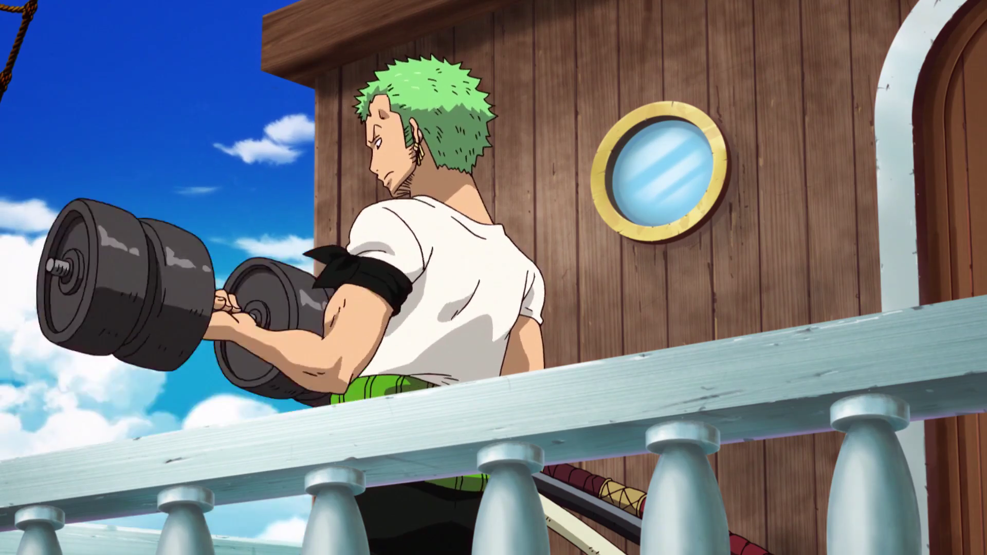 Кадры из Ван-Пис: Эпизод Небесного острова (2018)