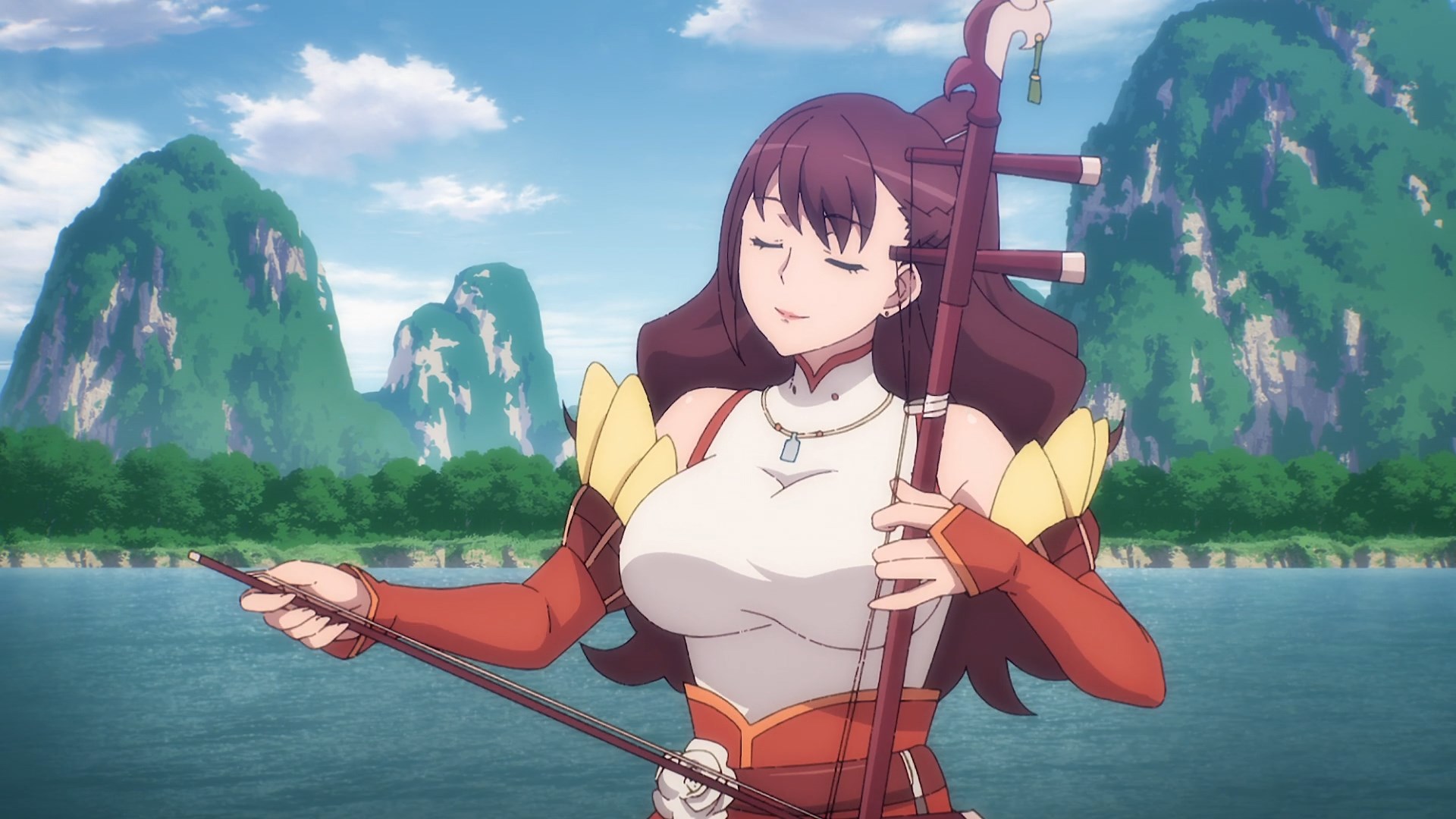 Кадры из Фантазия о Троецарствии: Духовность небес (2022)