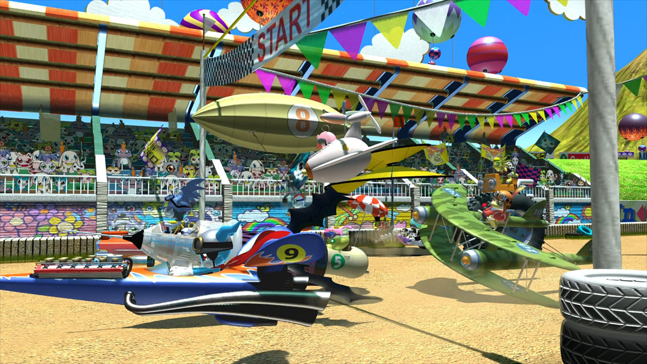 Кадры из Приключения дигимонов в 3D (2000)