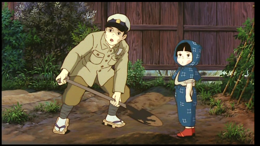 Кадры из Могила светлячков (1988)