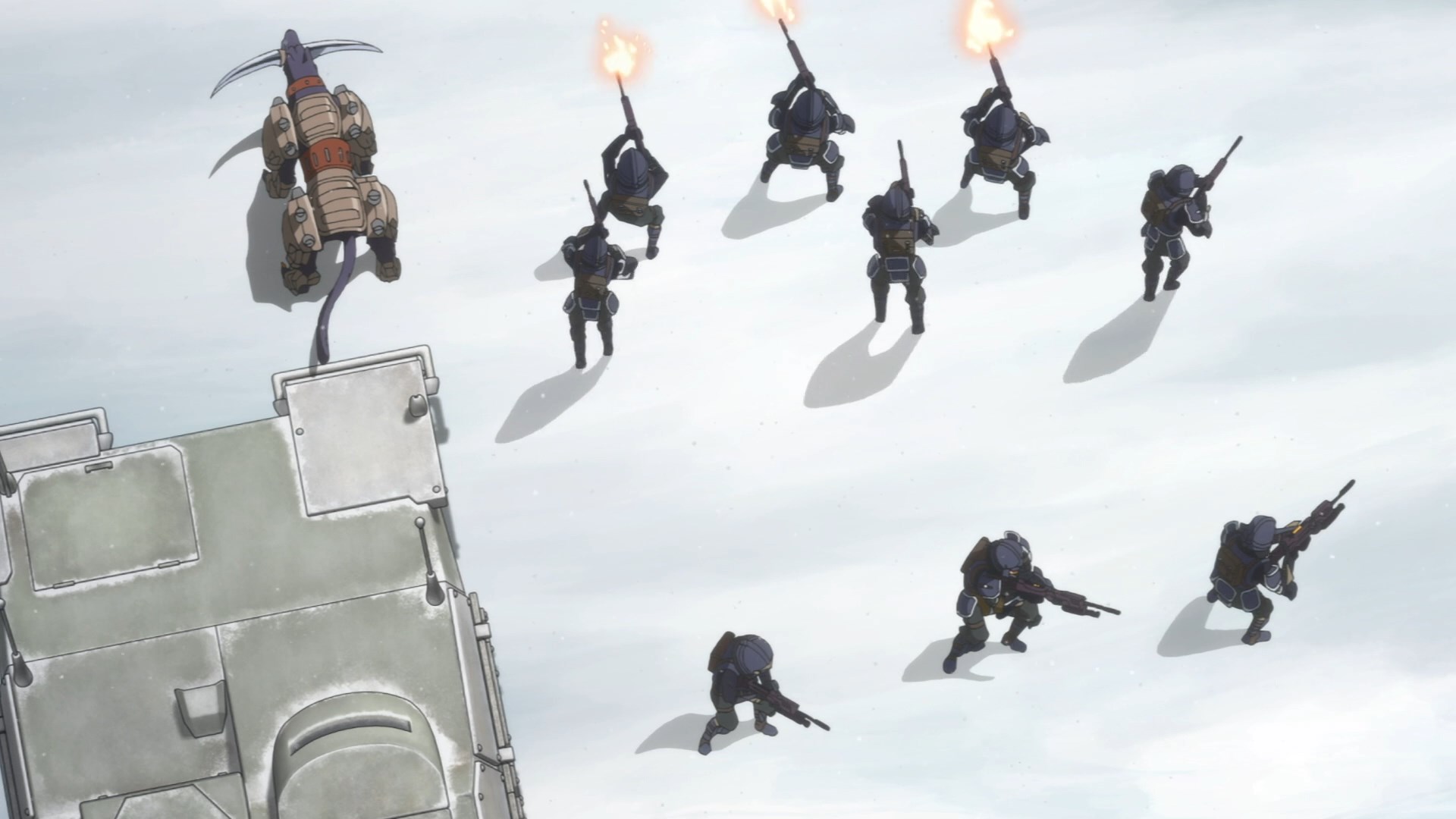 Кадры из Легенда о героях: След холодной стали. Северная война (2023)