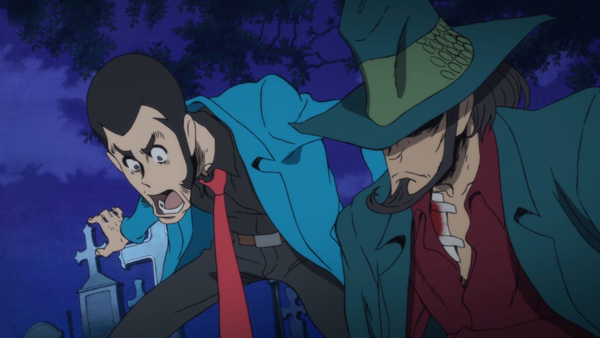 Кадры из Люпен III: Могила Дайсукэ Дзигэна (2014)