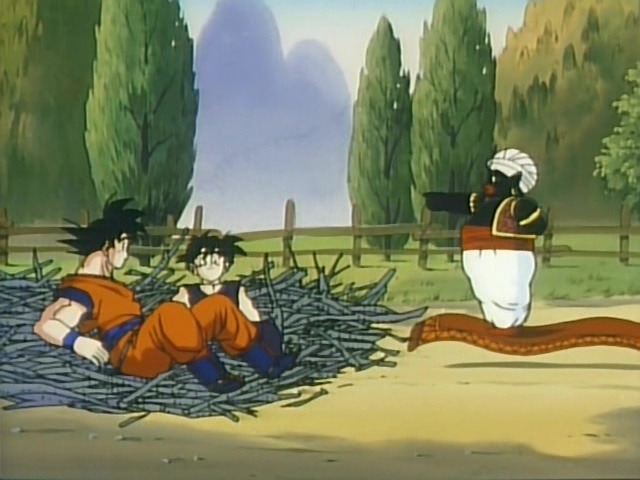 Кадры из Драконий жемчуг Зет: План по уничтожению саянцев (1993)