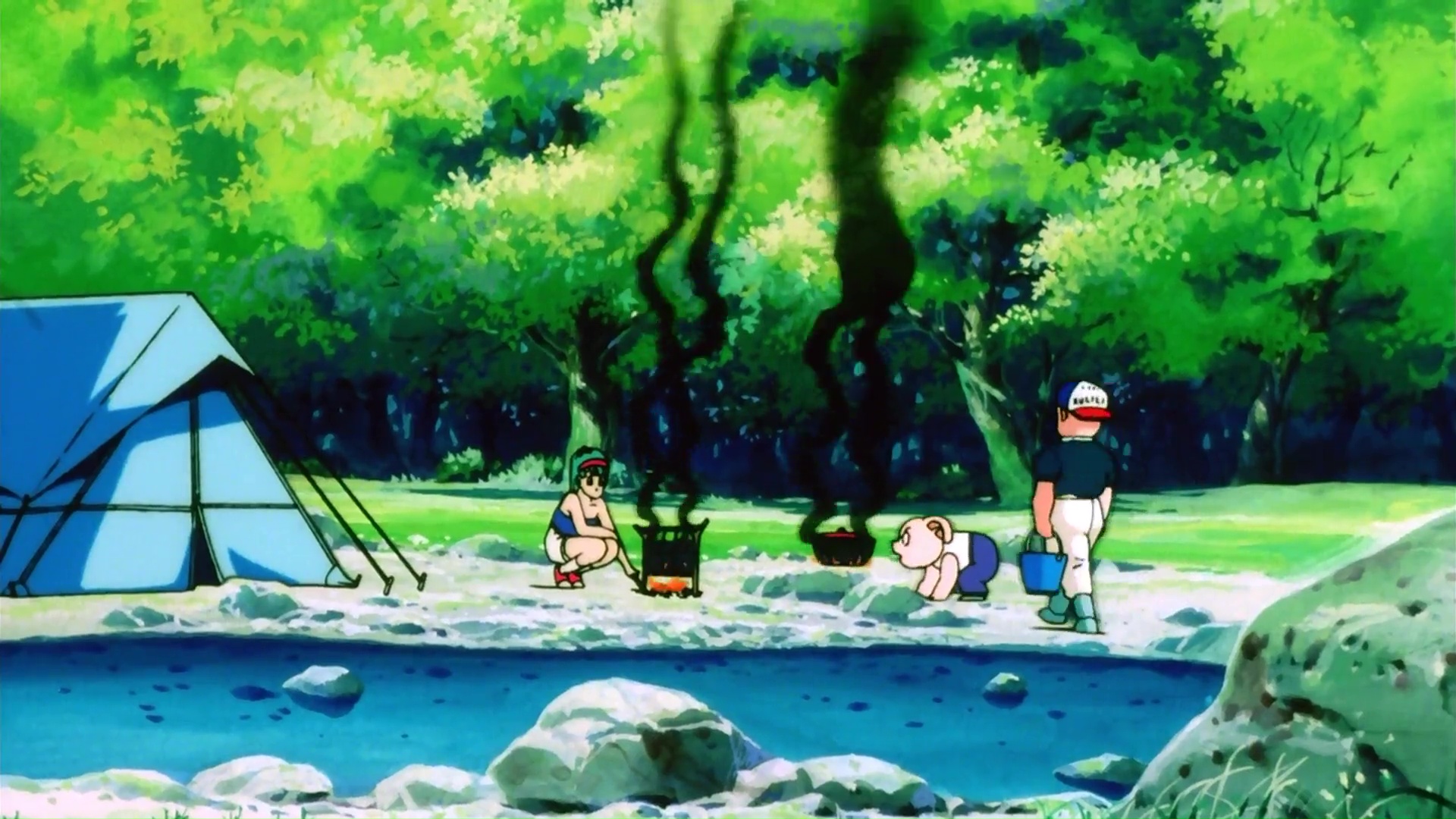 Кадры из Драконий жемчуг Зет 3: Решающая битва за Землю (1990)