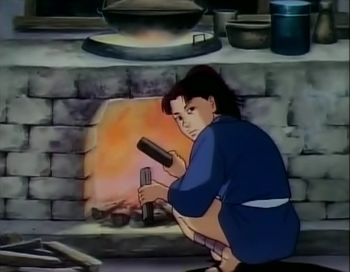 Кадры из Ворон-тэнгу Кабуто: Златоглазый зверь (1992)