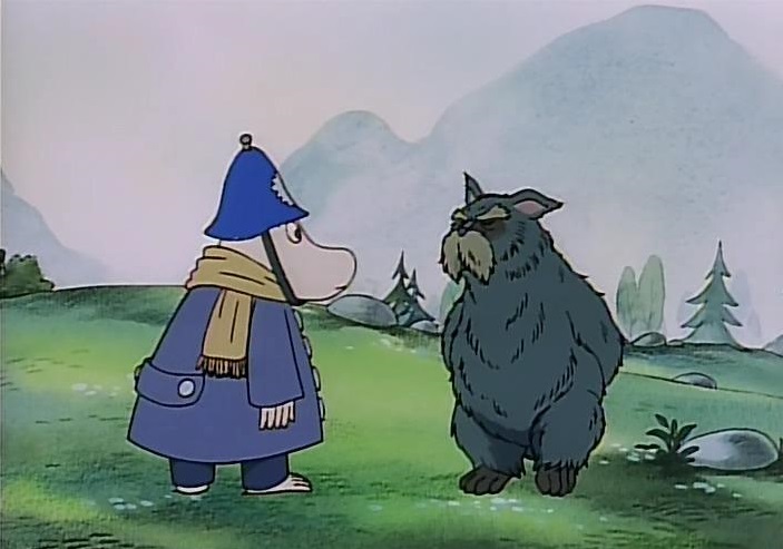 Кадры из Комета в долине муми-троллей (1992)