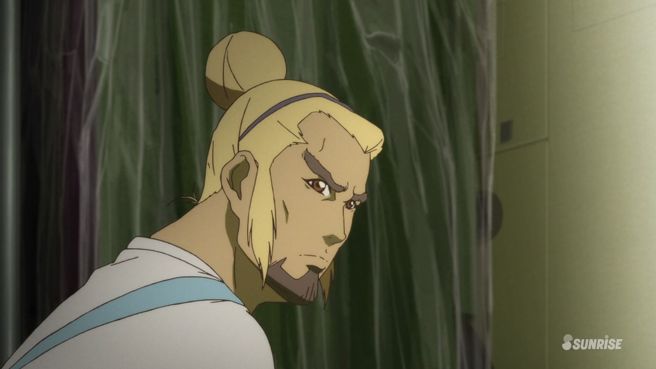 Кадры из Мобильный воин Гандам: Сумеречный Аксис — Красный след (2017)