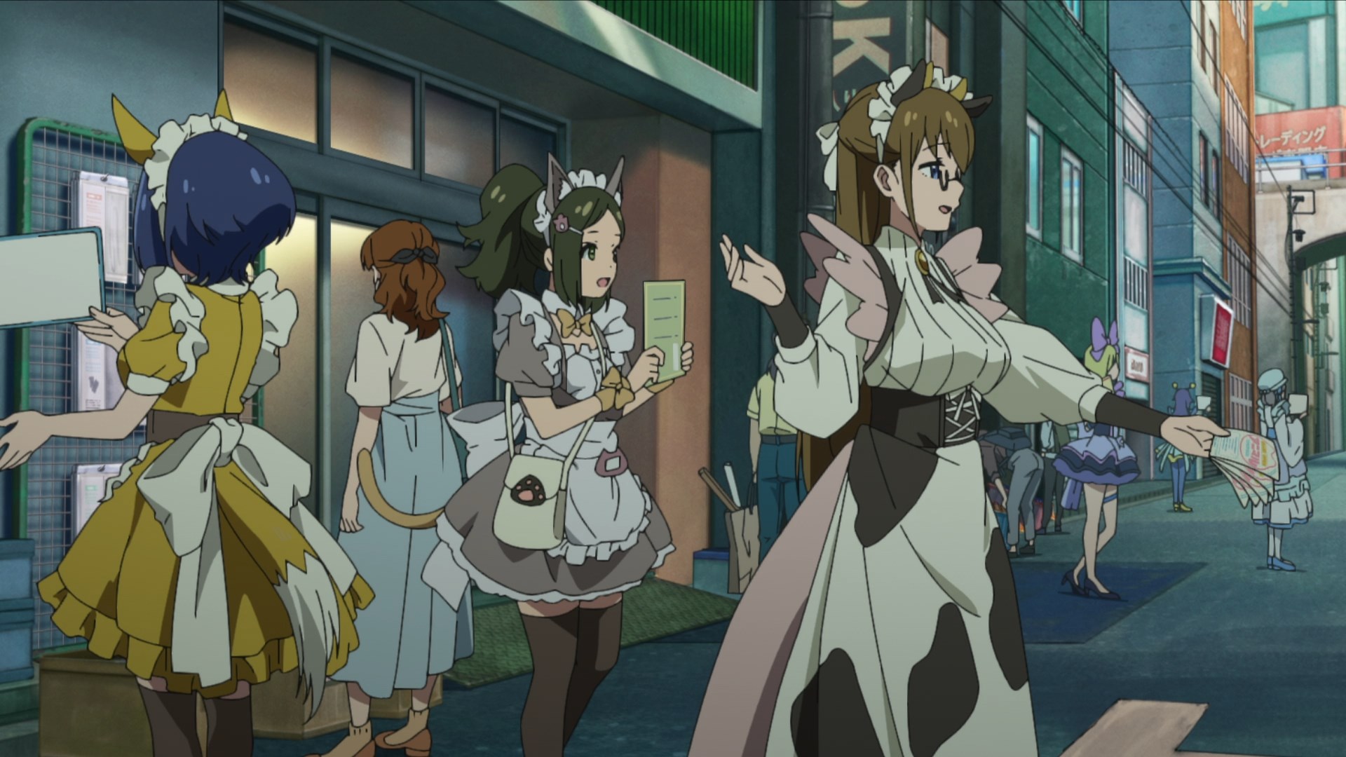 Кадры из Война горничных Акибы (2022)