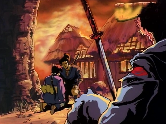 Кадры из Гнев ниндзя OVA (1987)