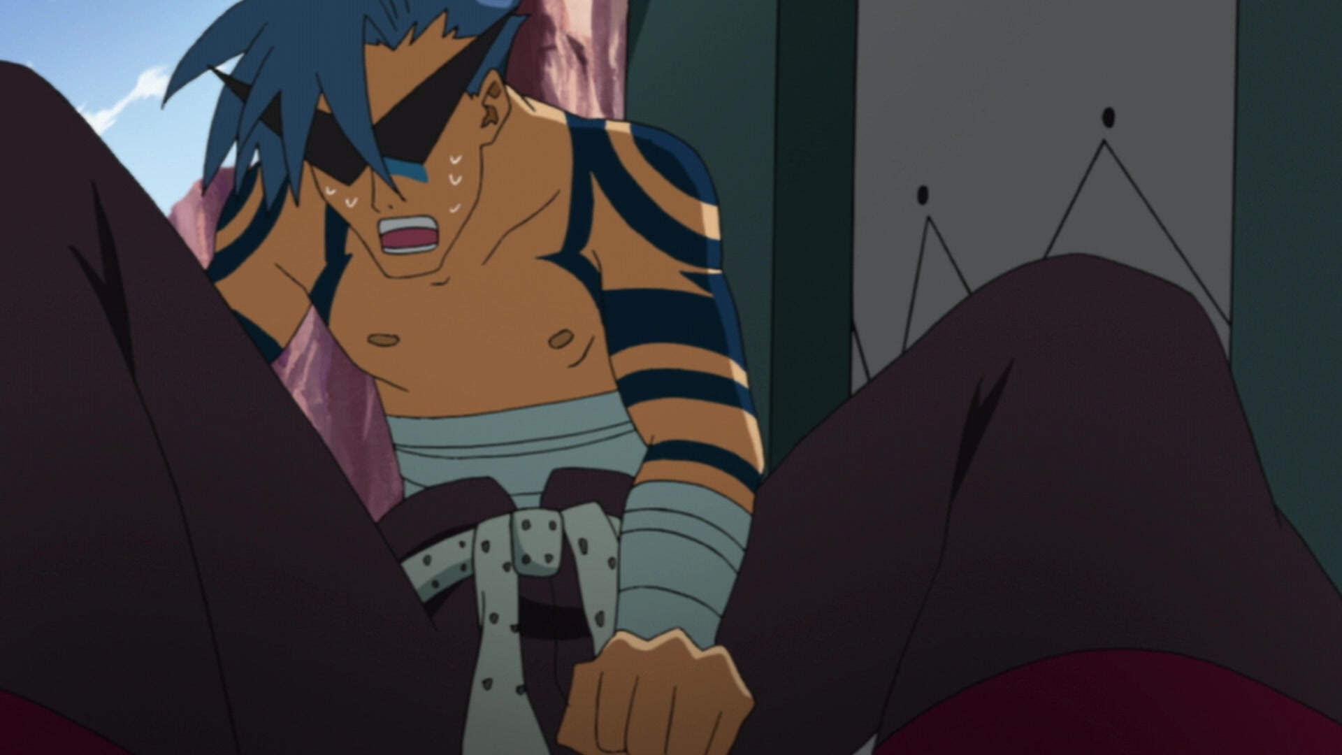 Кадры из Гуррен-Лаганн, пронзающий небеса: Мой Гуррен сияет!! (2007)