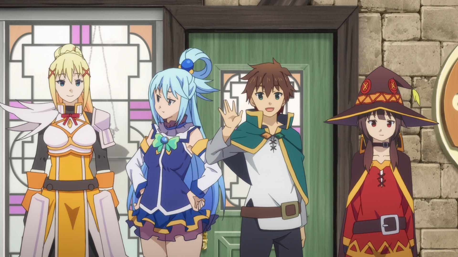 Кадры из Этот замечательный мир! OVA (2016)