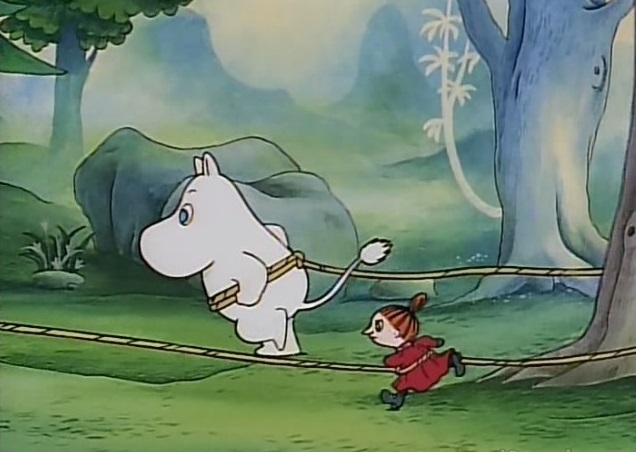 Кадры из Комета в долине муми-троллей (1992)