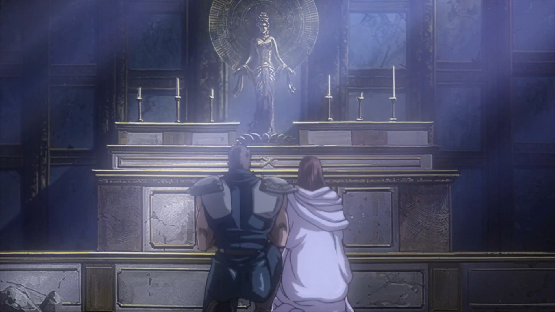 Кадры из Кулак Северной звезды: Легенда Кэнсиру (2008)