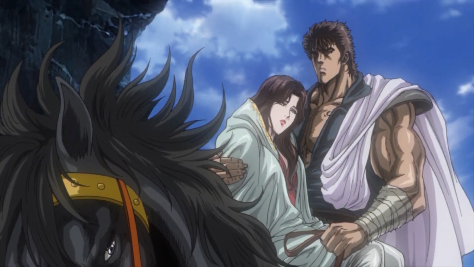 Кадры из Кулак Северной звезды: Легенда Кэнсиру (2008)