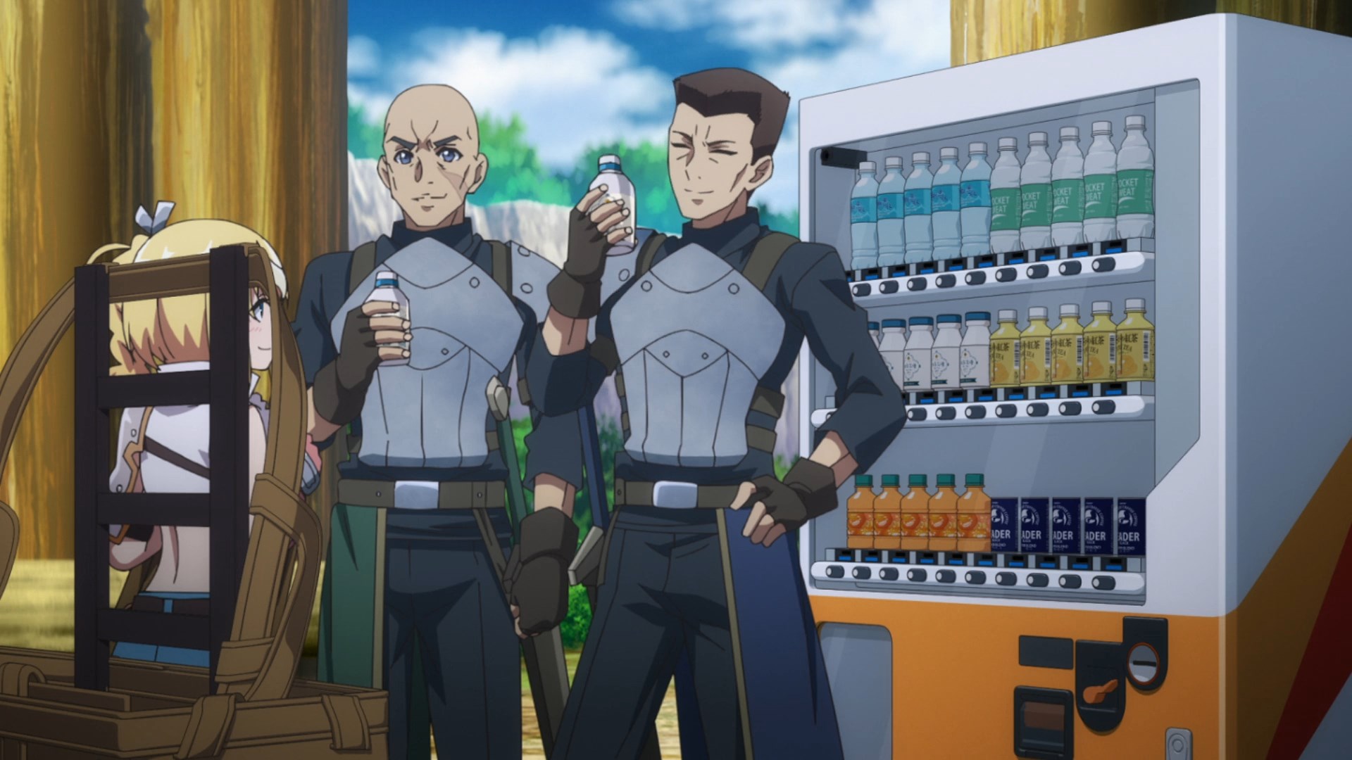 Кадры из Я переродился торговым автоматом и скитаюсь по лабиринту (2023)