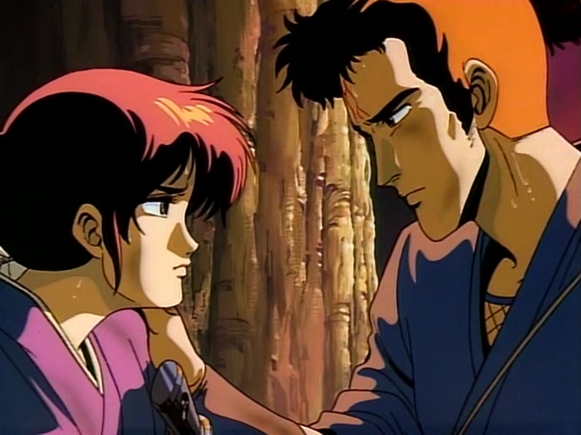 Кадры из Гнев ниндзя OVA (1987)