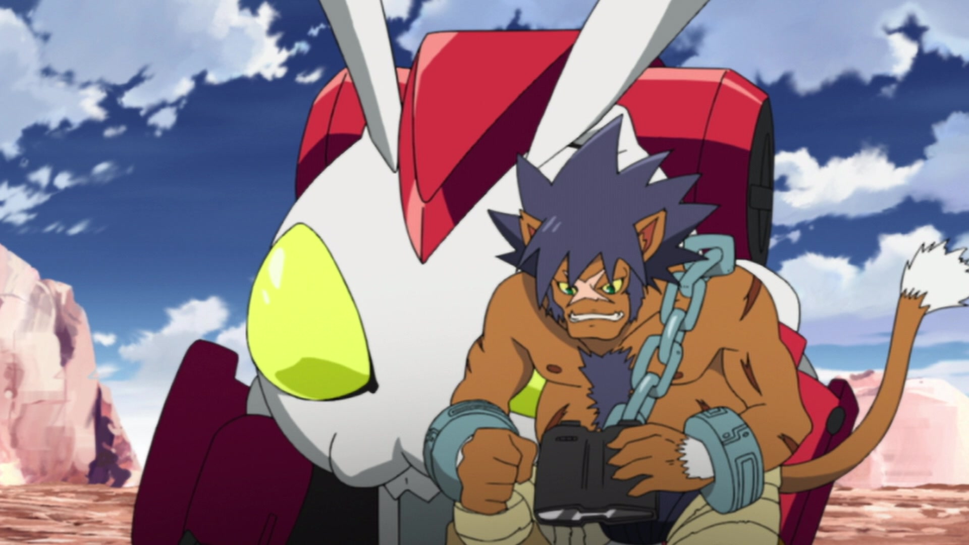 Кадры из Гуррен-Лаганн, пронзающий небеса: Мой Гуррен сияет!! (2007)