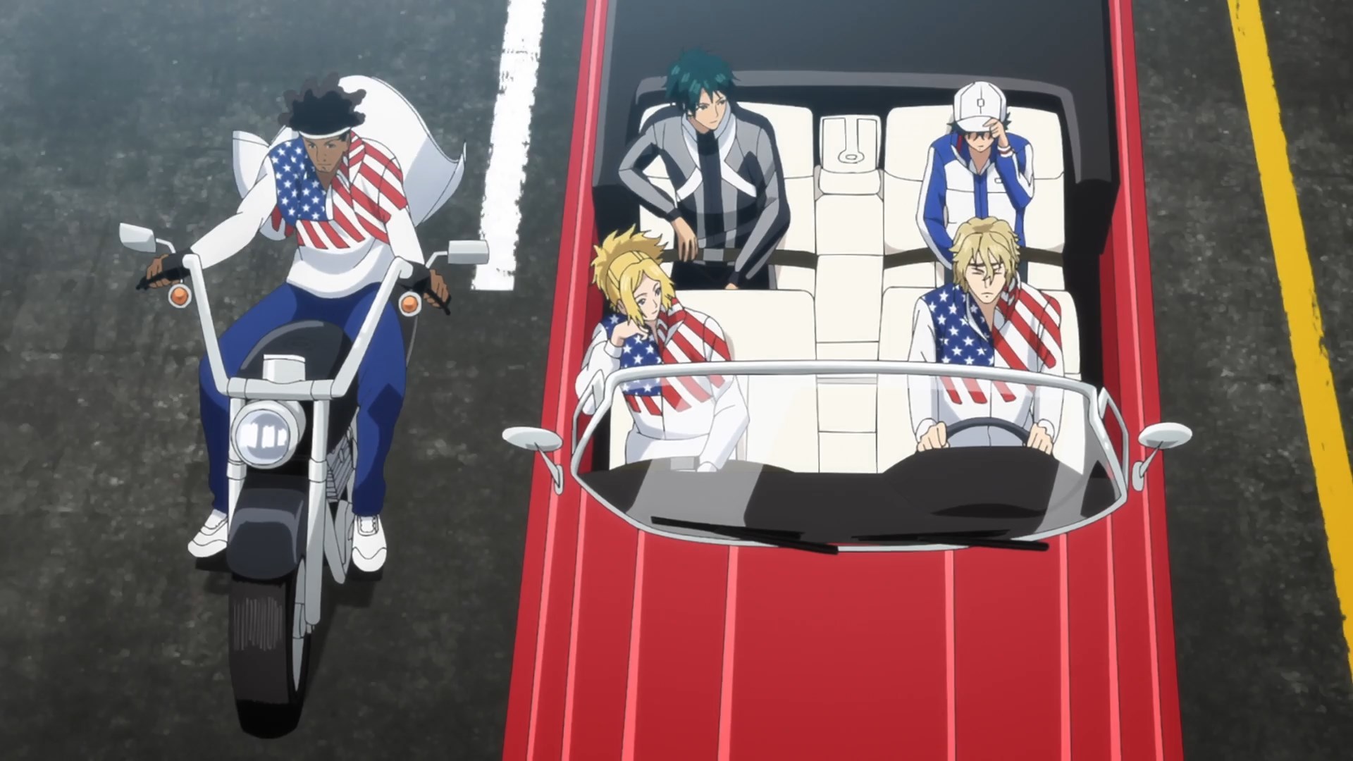 Кадры из Новый принц тенниса: Юношеский чемпионат мира (2022)