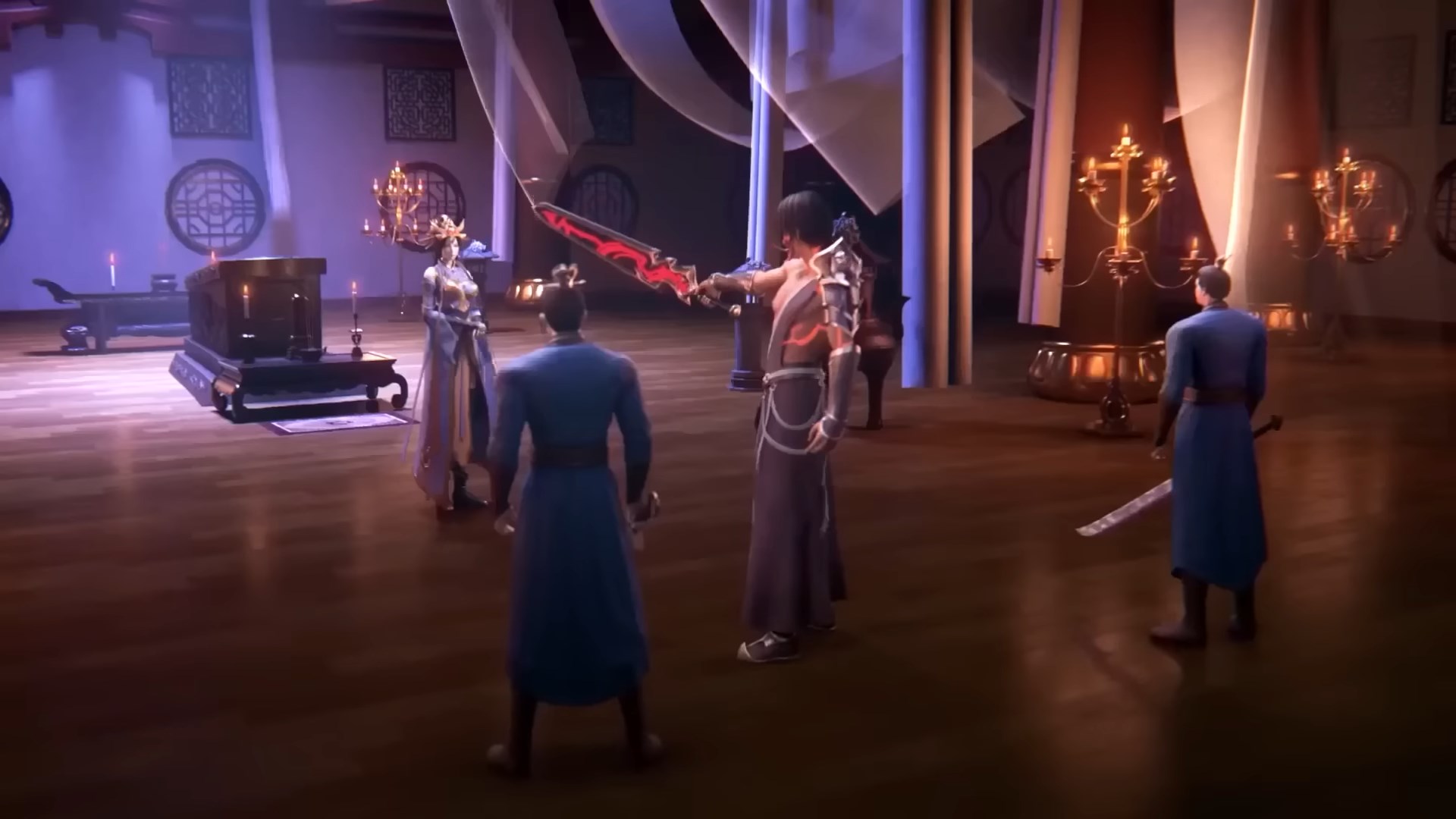 Кадры из Первый бессмертный на пути меча (2022)