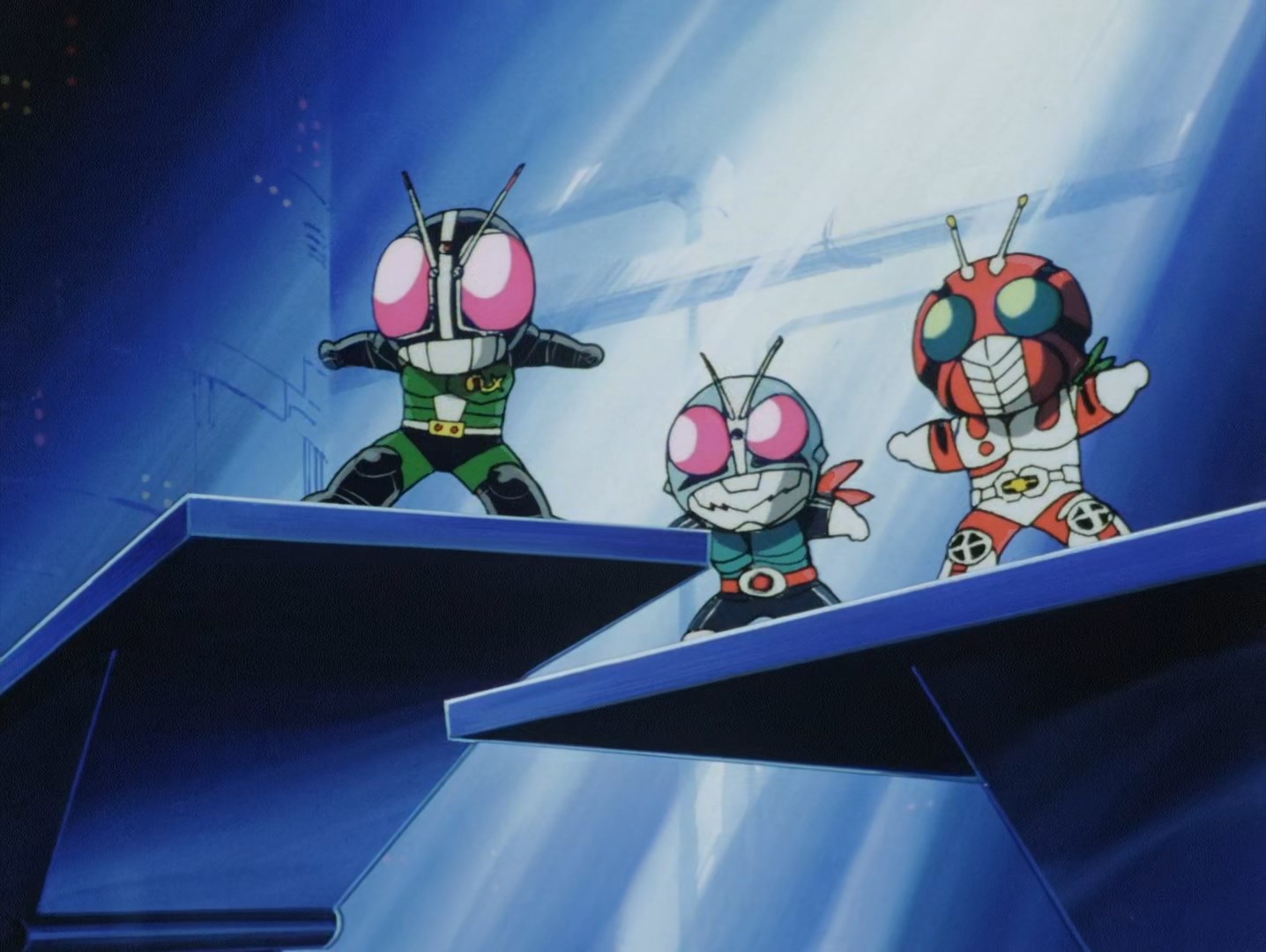 Кадры из Камен Райдер СД (1993)