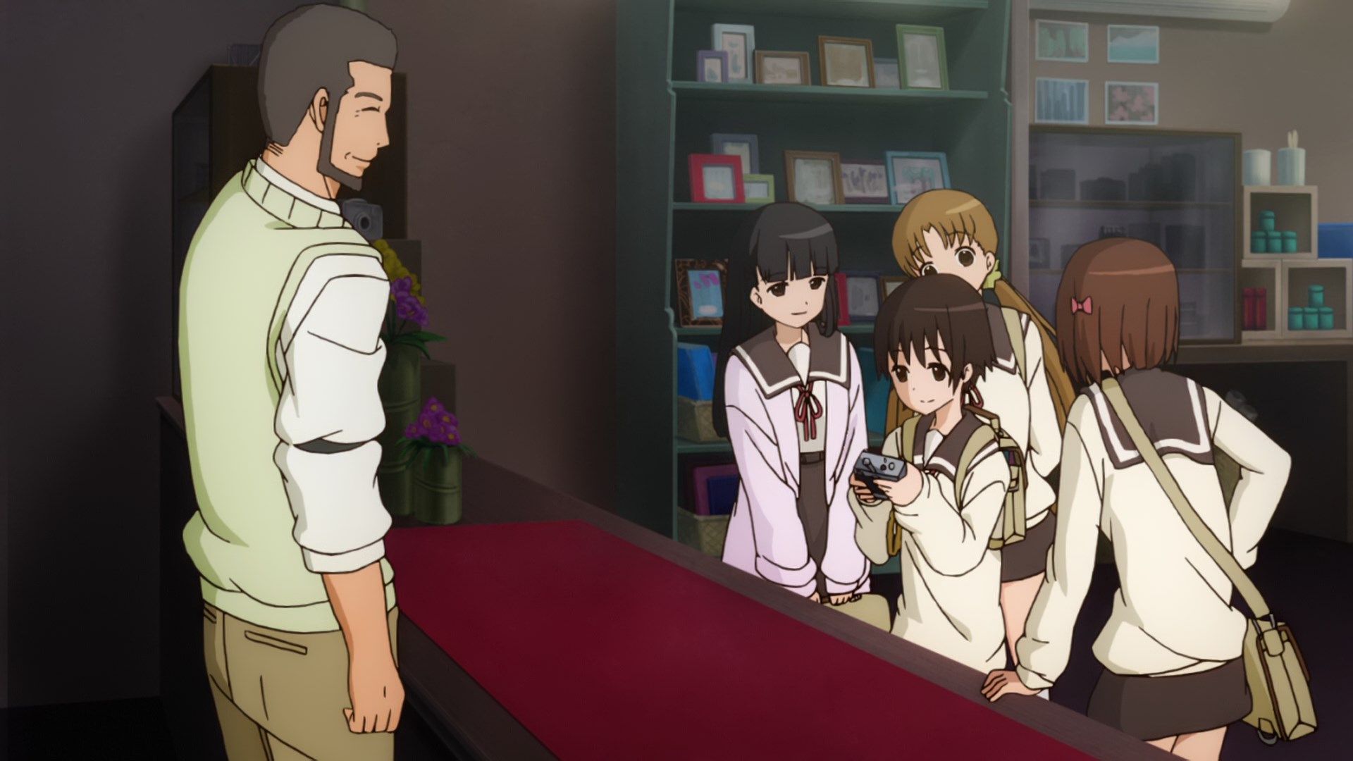 Кадры из Тамаюри: Фотография с выпускного, фильм четвёртый. Завтрашний день (2016)