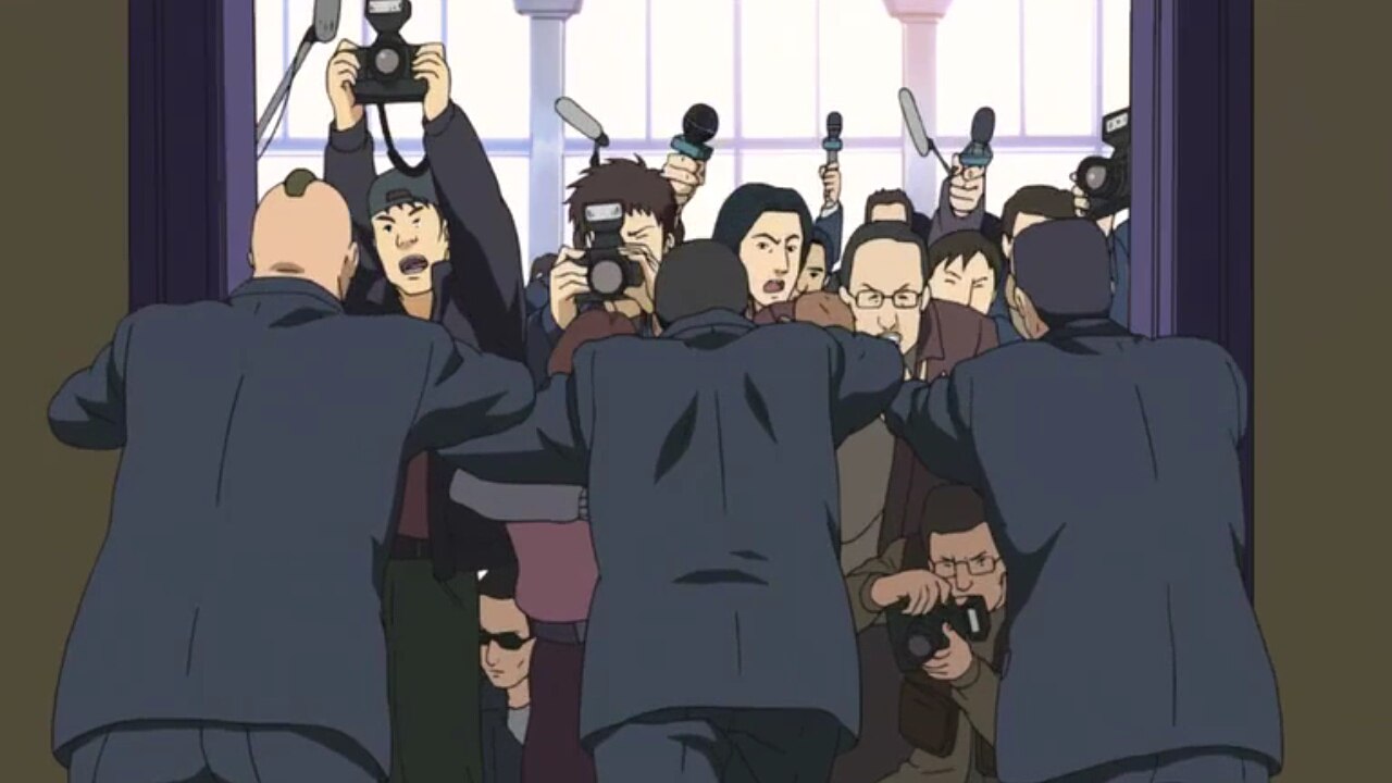 Кадры из Призрак в доспехах: Синдром одиночки – Дело о смеющемся человеке (2005)