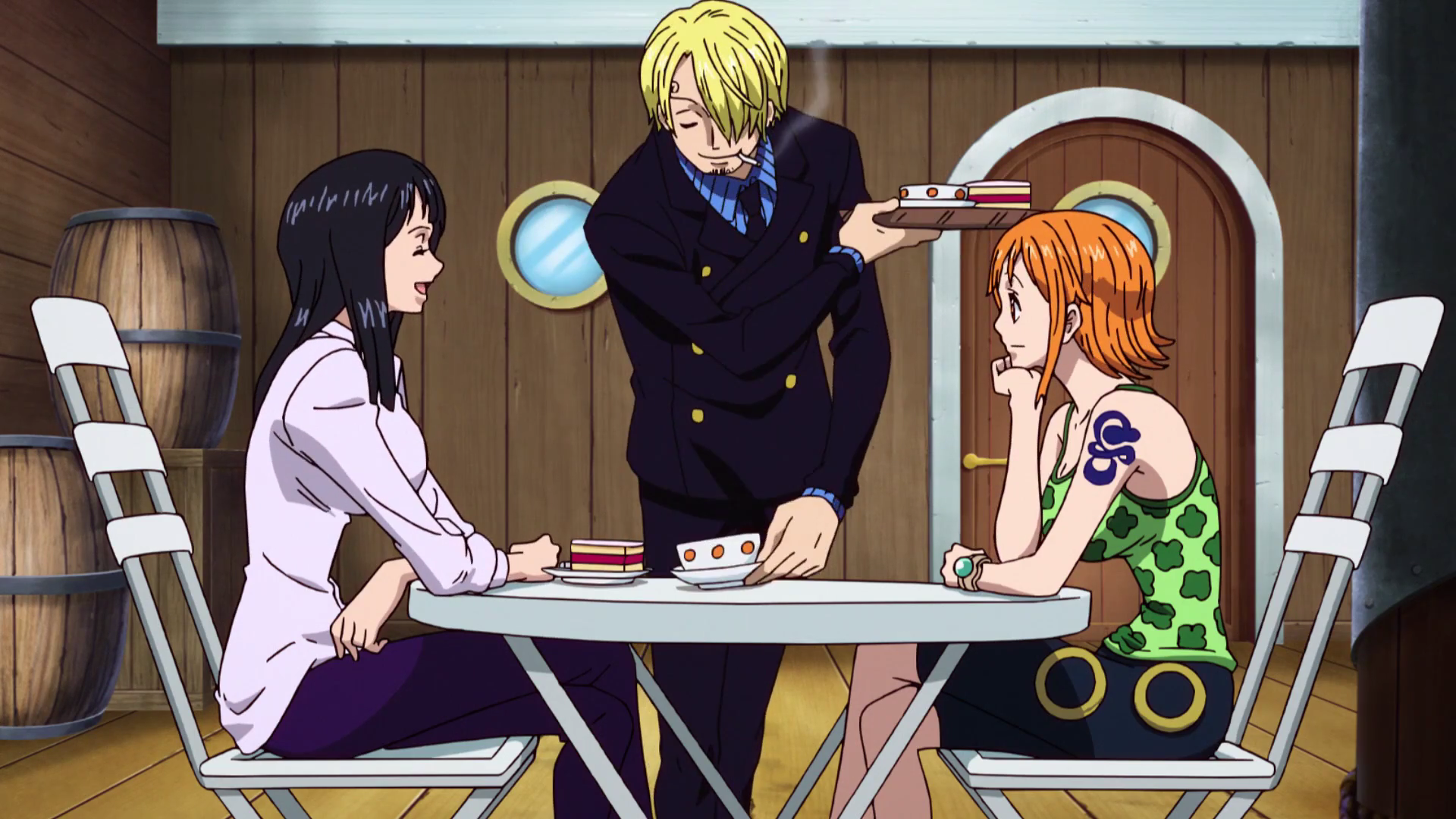 Кадры из Ван-Пис: Эпизод Небесного острова (2018)