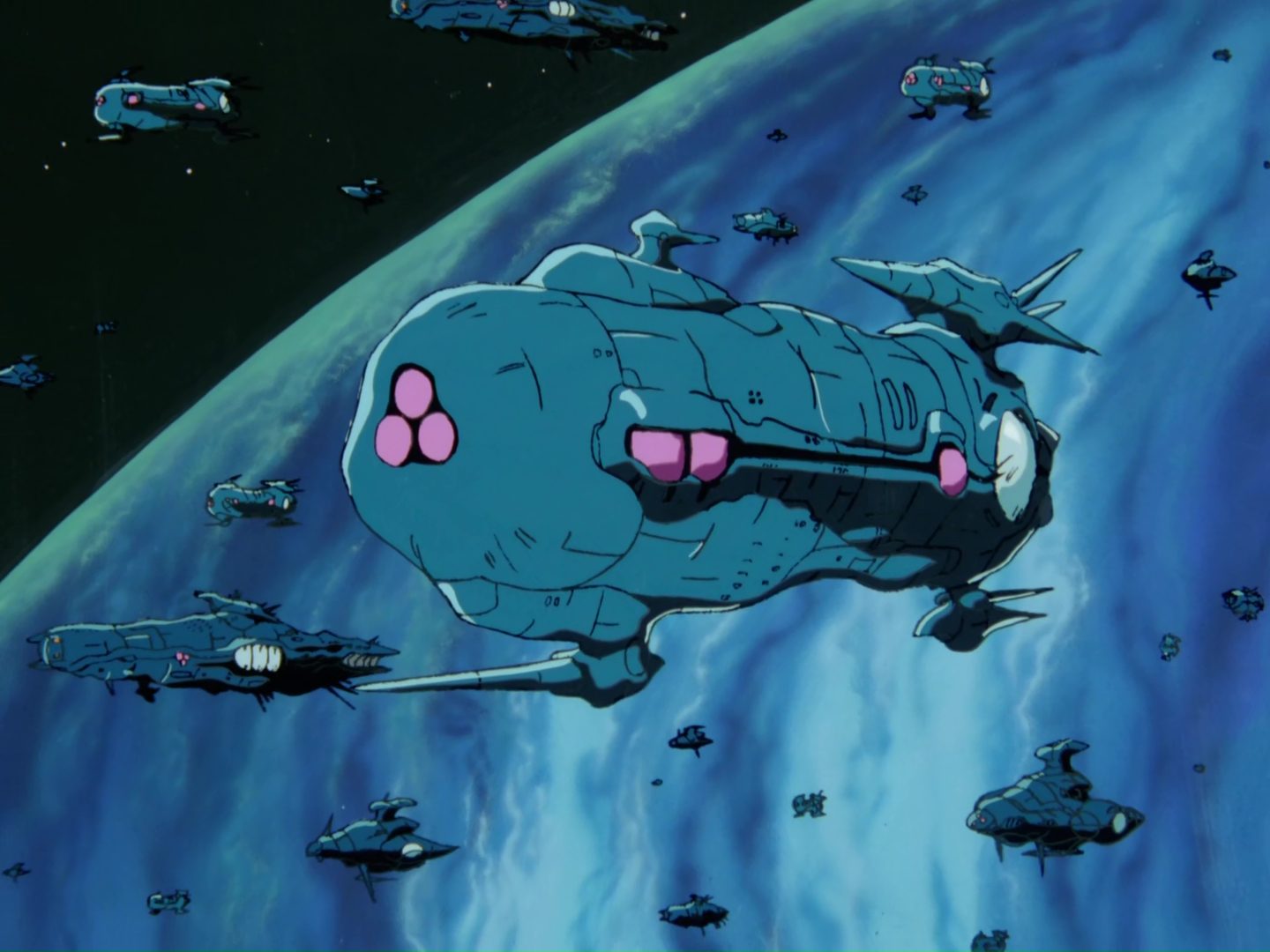 Кадры из Макросс II: Влюблённые вновь (1992)