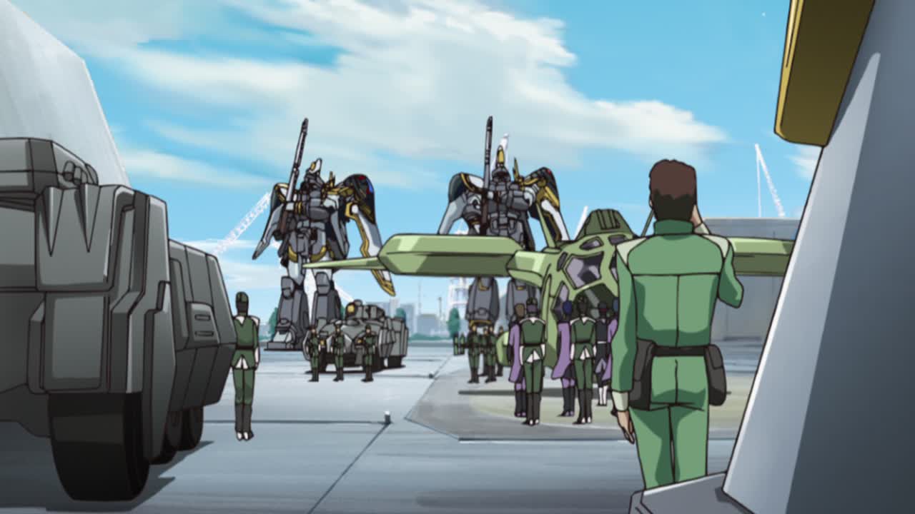 Кадры из Мобильный воин Гандам: Судьба поколения (2004)