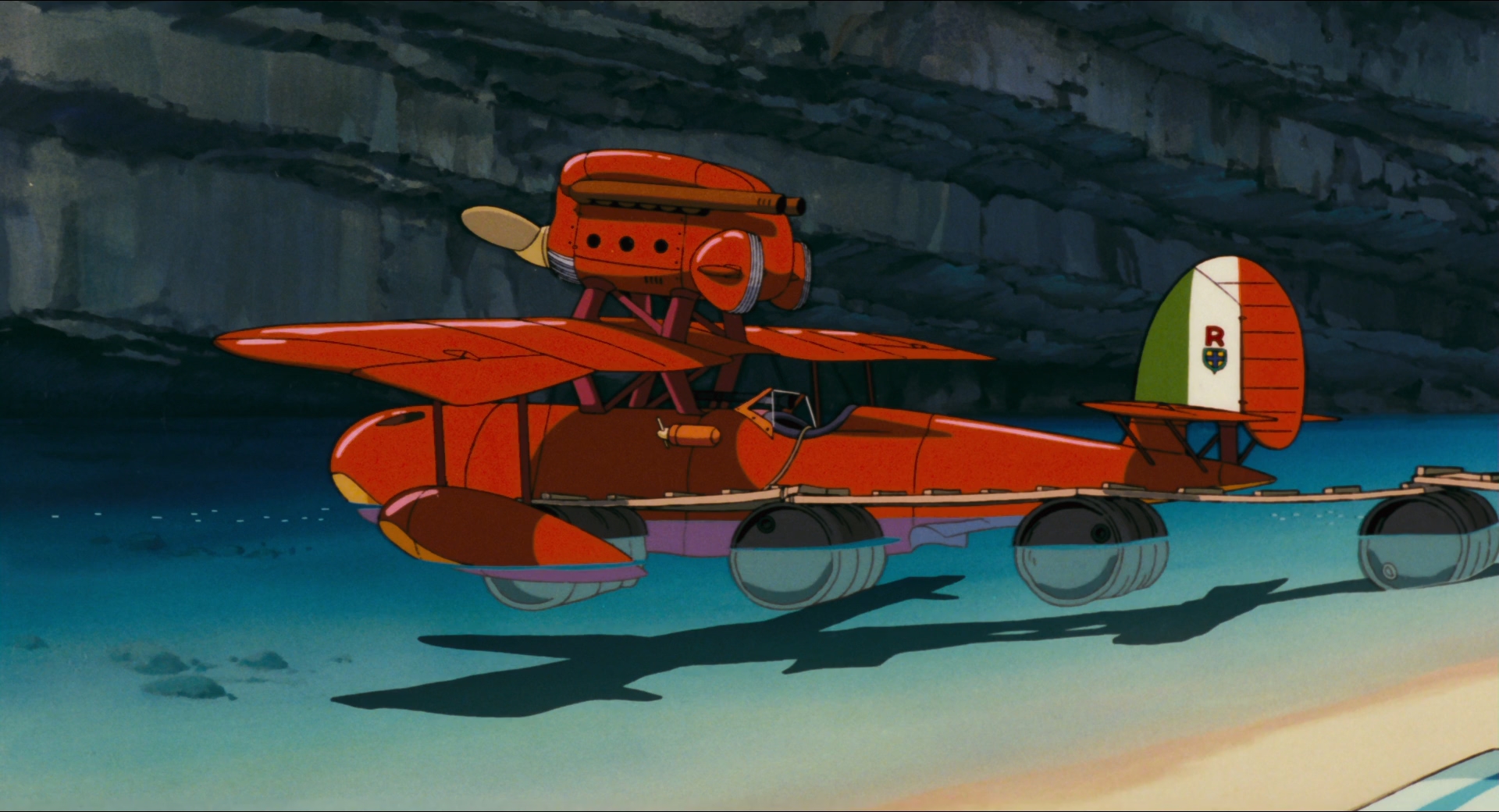 Кадры из Порко Россо (1992)