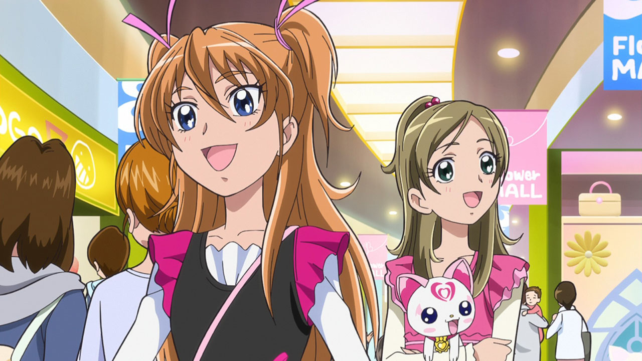 Кадры из Хорошенькое лекарство: Достигни будущего. Радужный цветок, соединяющий миры! (2011)