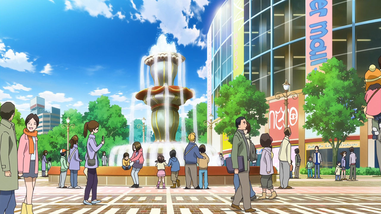 Кадры из Хорошенькое лекарство: Достигни будущего. Радужный цветок, соединяющий миры! (2011)