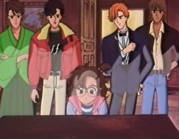 Кадры из Мангака Марина попадает в Камелот (1990)