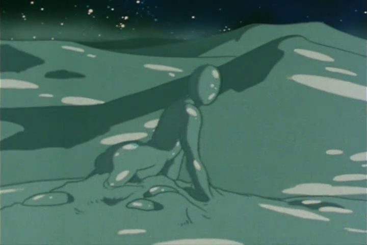 Кадры из Галактический экспресс 999: Ты можешь любить, как мать?!! (1980)