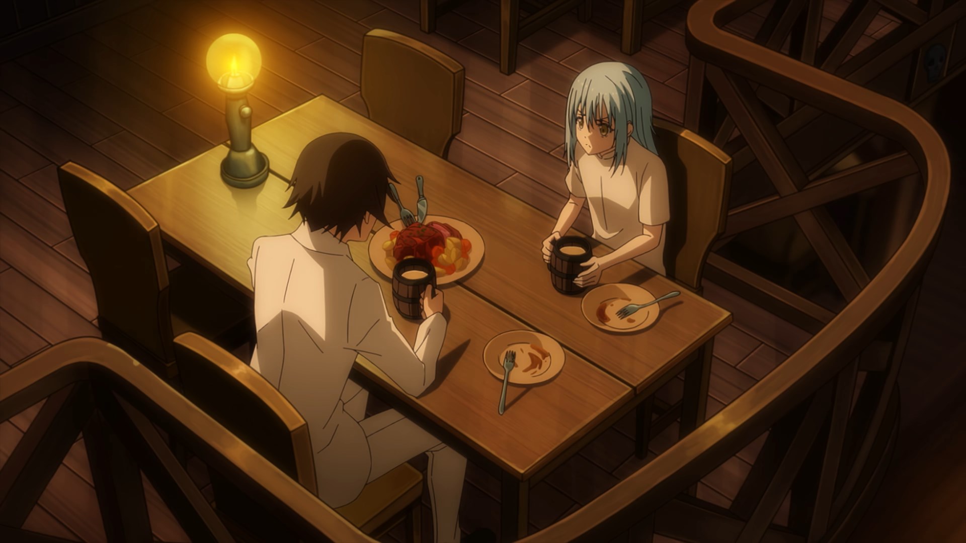 Кадры из О моём перерождении в слизь: Мечта Колеуса (2023)