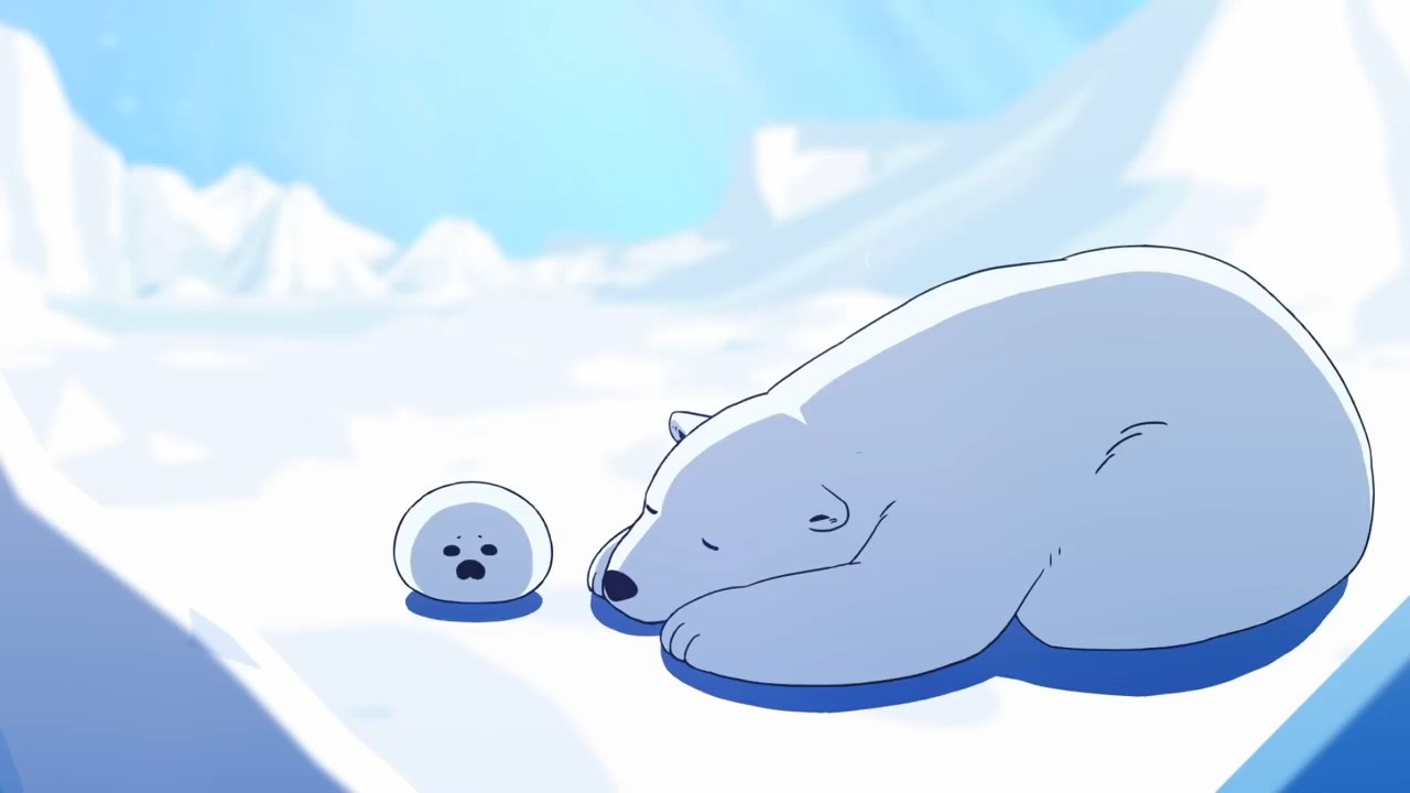 Кадры из Белый мишка, который влюбился (2017)